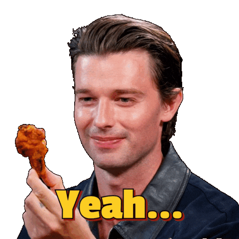 Chicken Wings Hot Ones Sticker by First We Feast