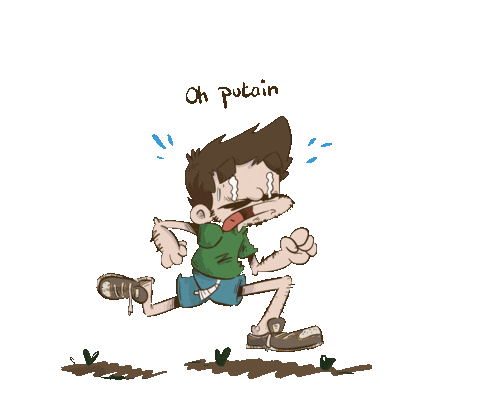 MorgantheSlug giphyupload run morgantheslug Sticker