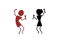 Dance Party Sticker