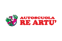 autoscuolareartu reartu re artu autoscuola re artu Sticker