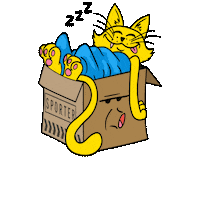 Cat Sticker by Sporter