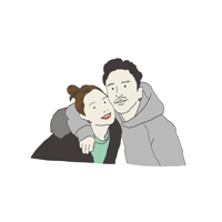 Couple Sticker