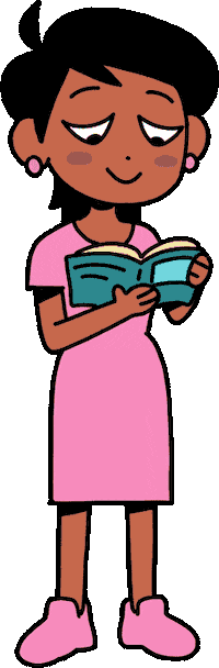 Gonekeswani happy book books comic Sticker