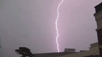 lightning storming GIF