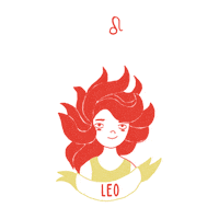 Leo Astrology Sticker