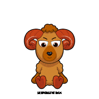Character Ram Sticker by VeeFriends