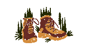 donnamariephotography photography hiking dmp hiking boots Sticker