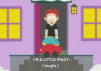 eric cartman rain GIF by South Park 