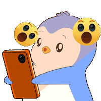 No Way Wow Sticker by Pudgy Penguins
