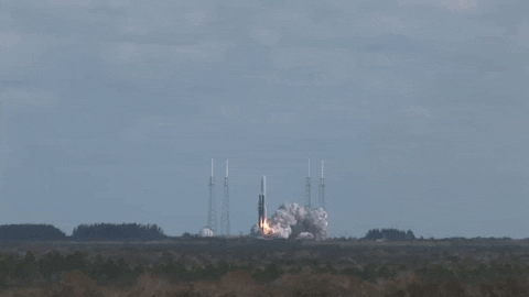 JHUAPL giphygifmaker launch pluto new horizons GIF