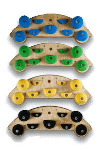 360HOLDS hangboard 360holds hangboarding rainbowhangboard Sticker