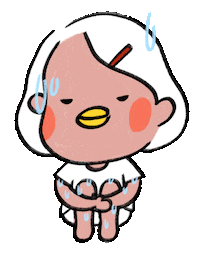 OriPark hot summer heat 여름 Sticker