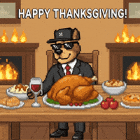 Thanksgiving Turkey GIF by SkyDog Social