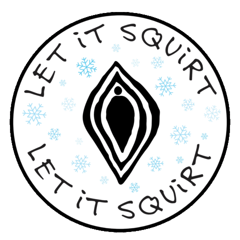 Snow Squirt Sticker by VULViNCHEN