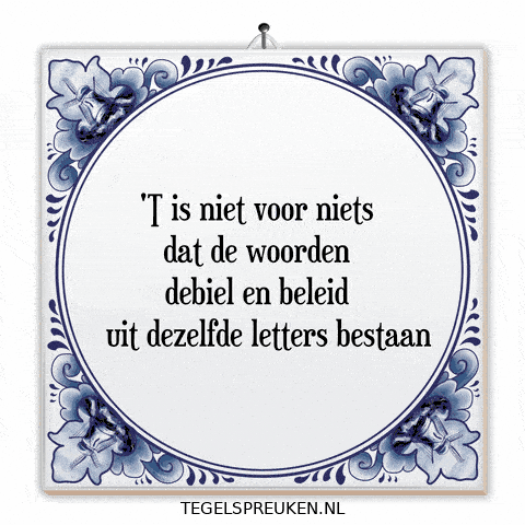 Reflectie Frustratie GIF by Tegelspreuken.nl