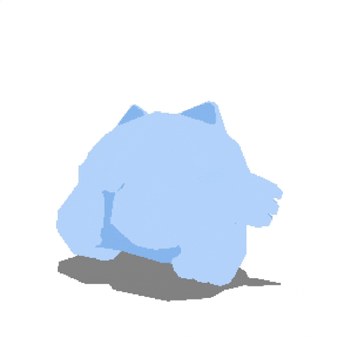 Blue Cat Dance GIF by sillynub