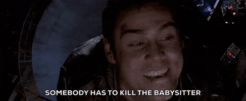 jim carrey somebody has to kill all the babysitters GIF