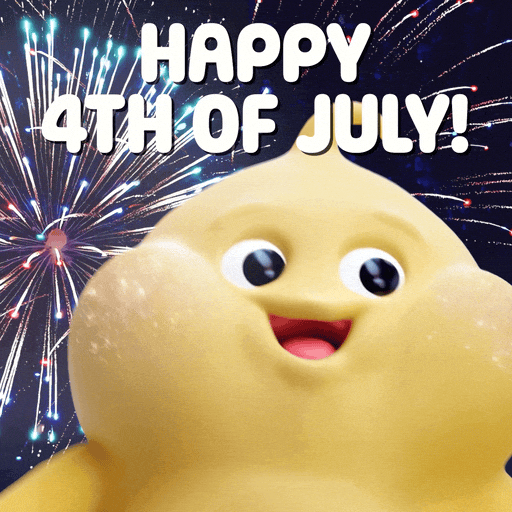 Independence Day Celebration GIF by Butter baby