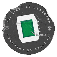 Geoffroy-Guichard Supporters Sticker by AS Saint-Étienne