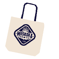 Shopping Shop Local Sticker by Muskoka Bear Wear