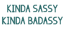 Sassy Feeling Myself Sticker