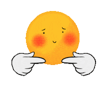 Borojito kawaii shy painful painfully Sticker