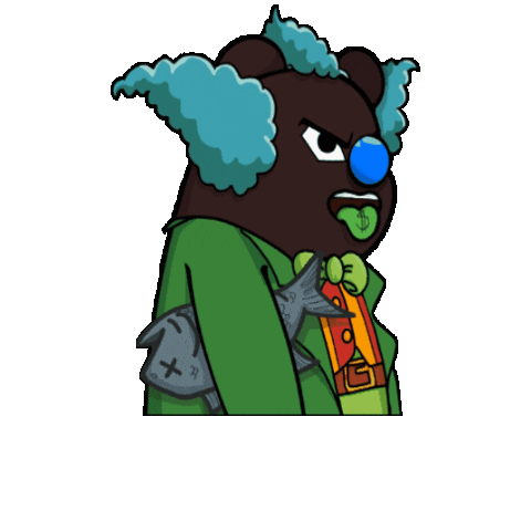 Money Nft Sticker by SuperRareBears