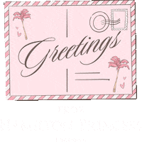 Pink Letter Sticker by Hamilton Princess, Bermuda, A Fairmont Managed Hotel