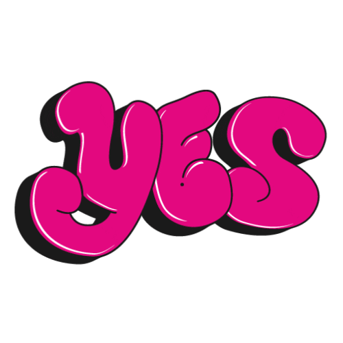 Yas Yes Sticker