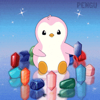 Girl Glowing GIF by Pudgy Penguins