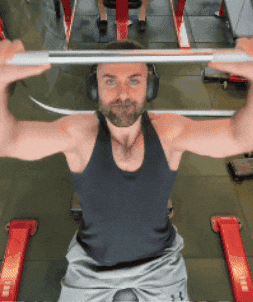 Gym Dumbbell GIF by MAGIC JOHN