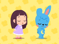 Rabbit Luna GIF by Tomtomi