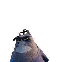 Equis Sticker by Paws of Fury: The Legend of Hank