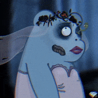Corpse Bride Halloween GIF by SuperRareBears