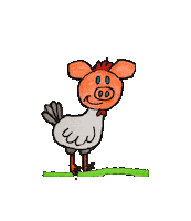 Sticker Pig Sticker