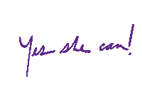 Yes She Can Sticker by EmpowHERto