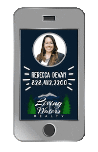 LivingWatersByExpRealty real estate phone realtor realty Sticker