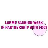 M1 Bebold Sticker by Lakme Fashion Week