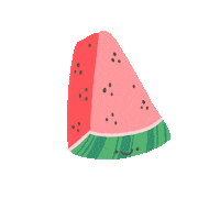 leahstray smile fruit smiley bite Sticker