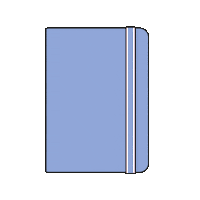 journal notebook Sticker