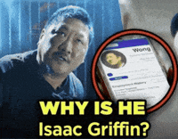 Isaac Lying GIF