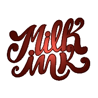 milkink milk milkink milkinktattoo Sticker