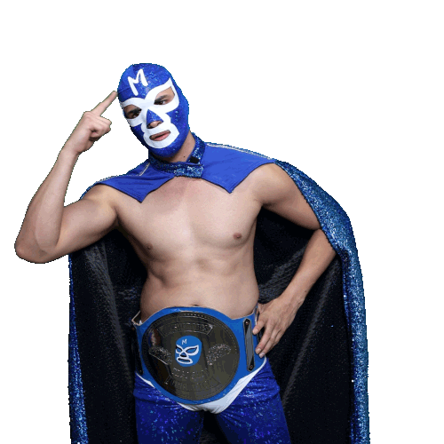 maskadorestacoshopaz wrestling wrestler lucha libre lucha Sticker
