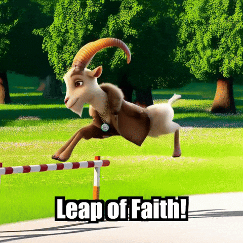 Leap Of Faith Agility GIF by Radiantelope