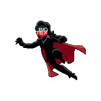Superwoman Sticker by Biotex Underwear Innovator