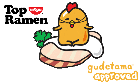 Chicken Egg Sticker by Gudetama
