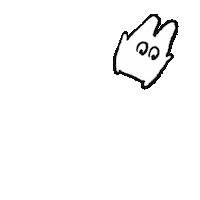 Jump Rabbit Sticker