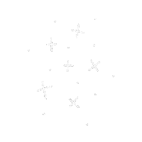 carleeecarroll white stars sparkle glitter Sticker