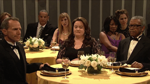 disappointed blank stare GIF by Saturday Night Live