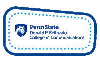 Sign Psu Sticker by Donald P. Bellisario College of Communications